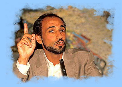 Tariq Ramadan under mde i Kbenhavn - foto Jacob Holdt